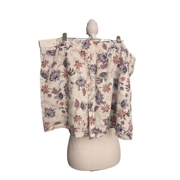 Maurices Women's Size XXL Multicolor Floral Shorts - Picture 2 of 4